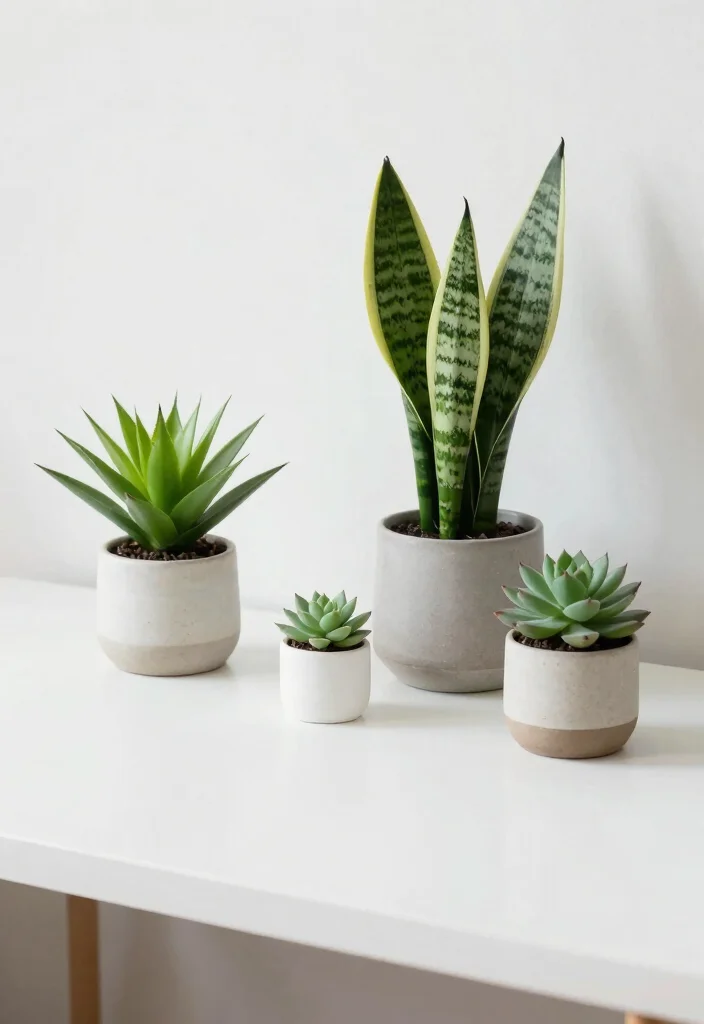 10 Aesthetic Desk Decor Ideas for Soft Focus and Inspiration 5. Plants for a Breath of Fresh Air 0