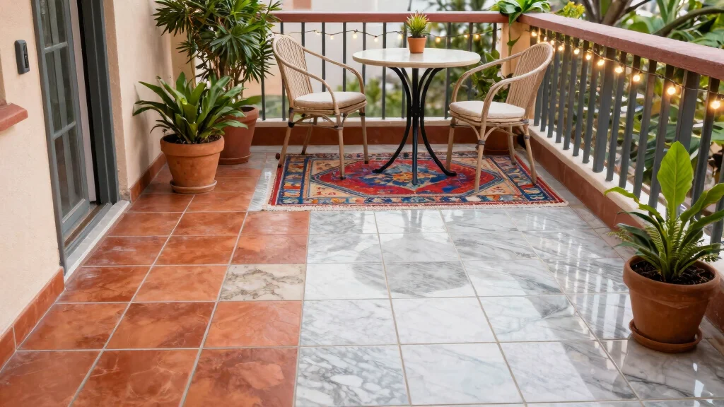 10 Balcony Tile Ideas for Easy Care and Clean Aesthetic