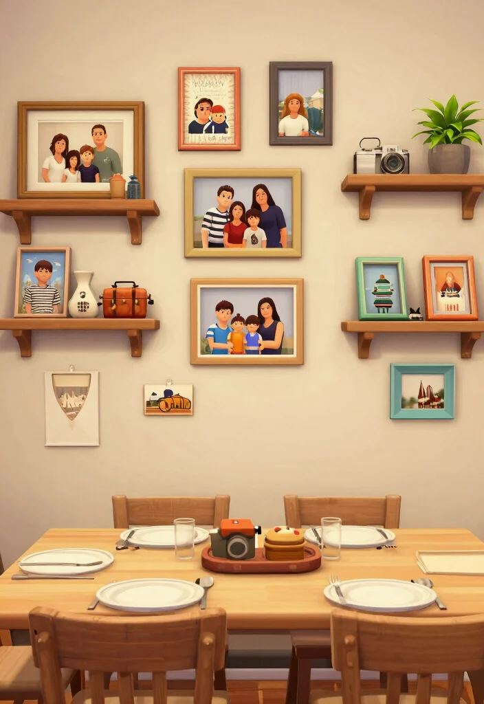 10 Bloxburg Dining Room Ideas for Cozy Creative Builds 10. Personal Touches in Decor 0