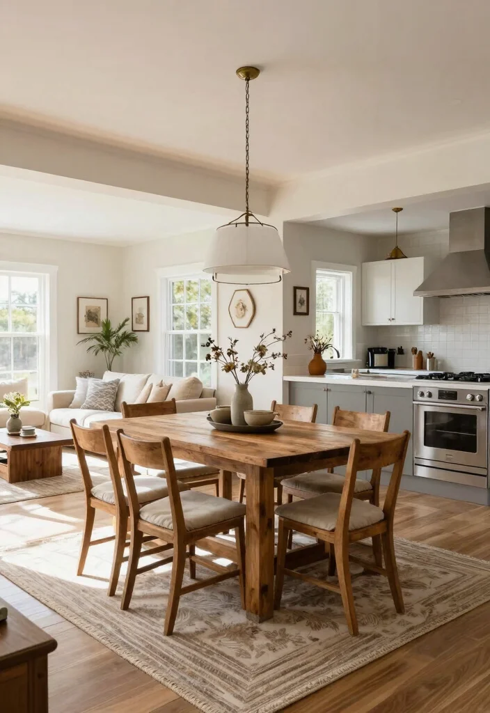 10 Bloxburg Dining Room Ideas for Cozy Creative Builds 7. Open Concept Dining Area 0