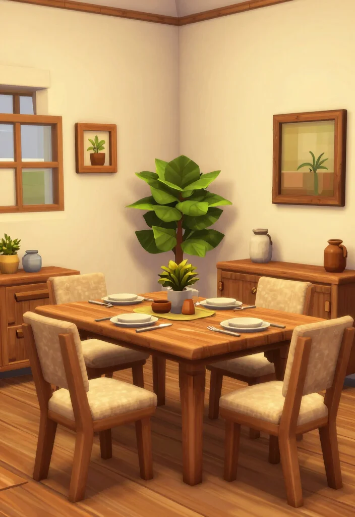 10 Bloxburg Dining Room Ideas for Cozy Creative Builds 9. Warm Color Palette 0