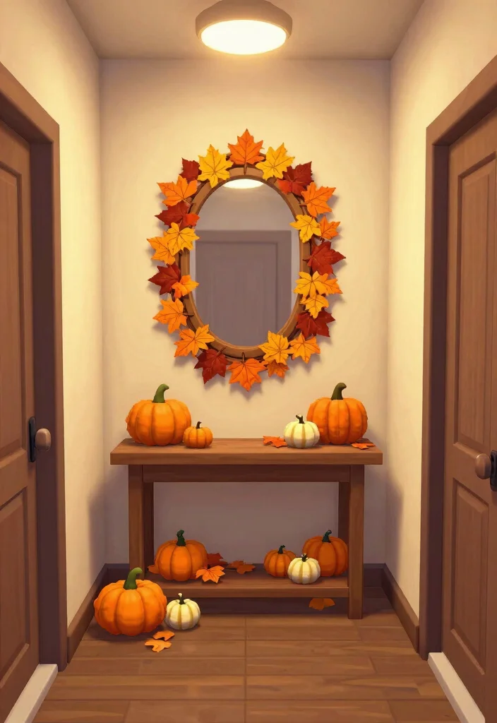 10 Bloxburg Hallway Ideas for Cozy Modern Builds 9. Seasonal Decor 0