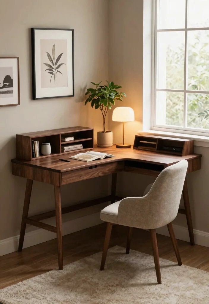 10 Computer Desk Ideas for Clean and Focused Setups 2. Corner Desk Setup 0