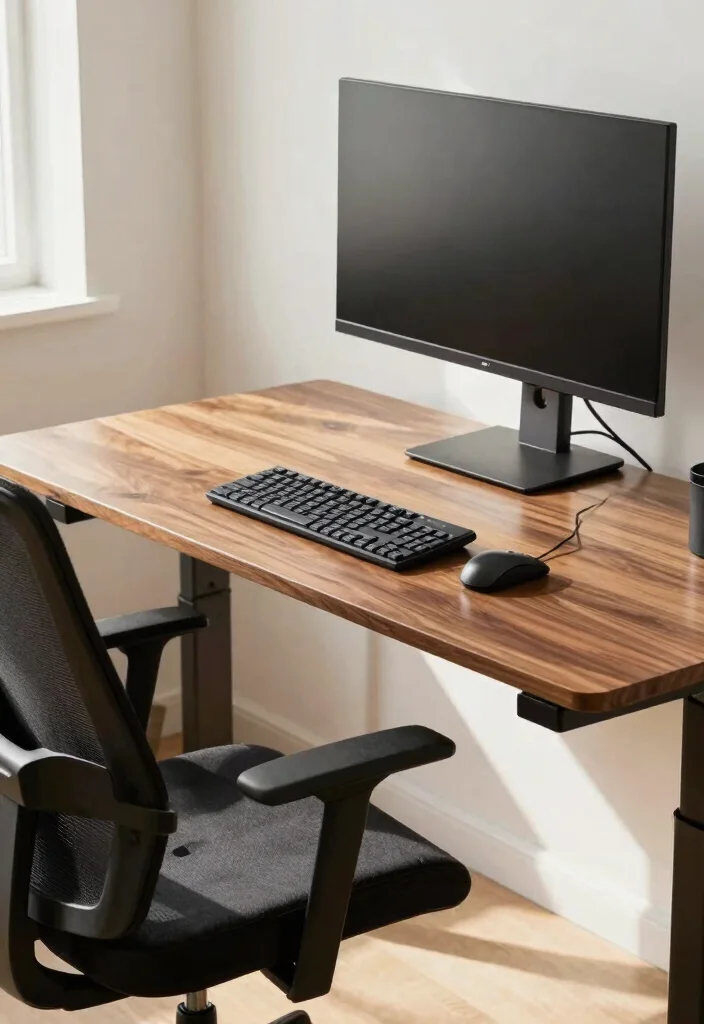 10 Computer Desk Ideas for Clean and Focused Setups 7. Ergonomic Desk Setup 0