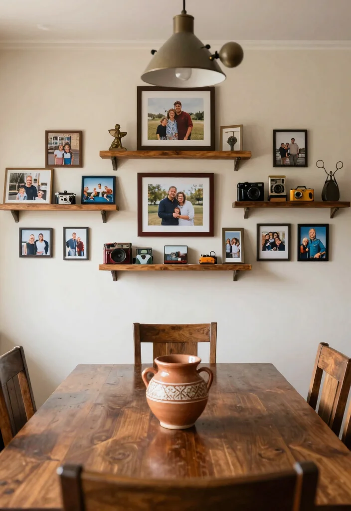 10 Dark Dining Room Ideas with Intimate Evening Mood 10. Personal Touches to Make It Yours 0