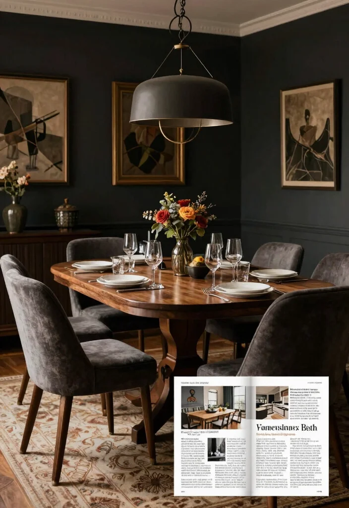 10 Dark Dining Room Ideas with Intimate Evening Mood Conclusion 0