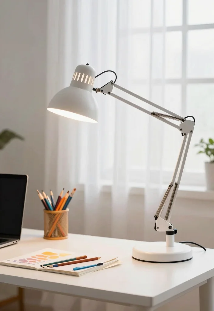 10 Desk Lighting Ideas for Warm Evenings and Late Work 4. Desk Clamp Lamps 0