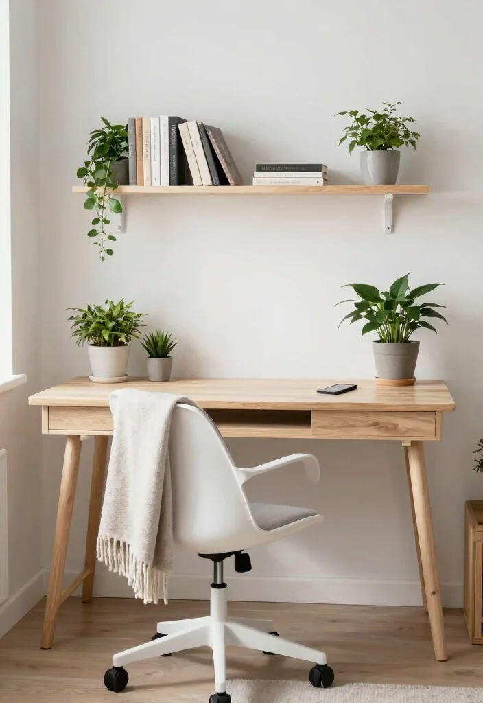10 Desk Setup Ideas for Work Study and Creative Flow 1. Scandinavian Serenity 0