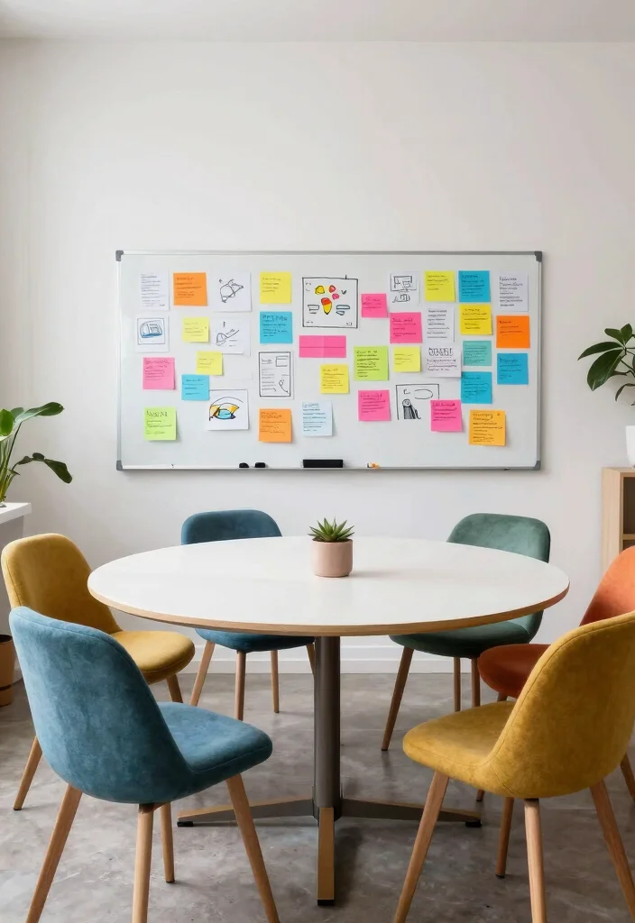 10 Desk Setup Ideas for Work Study and Creative Flow 9. Creative Collaborative Space 0