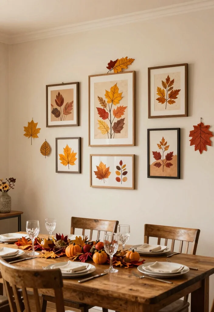 10 Dining Room Wall Ideas for Art and Styled Storage 10. Seasonal Decor Rotations 0