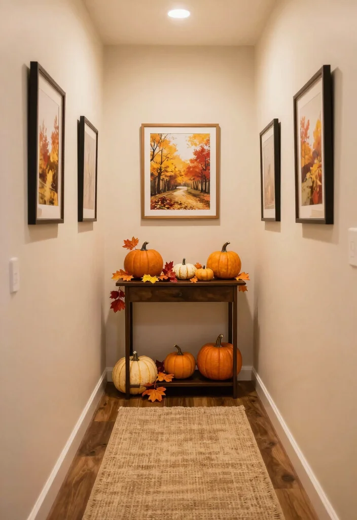 10 Hallway Entry Ideas for Small and Narrow Homes 10. Seasonal Decor Swaps 0