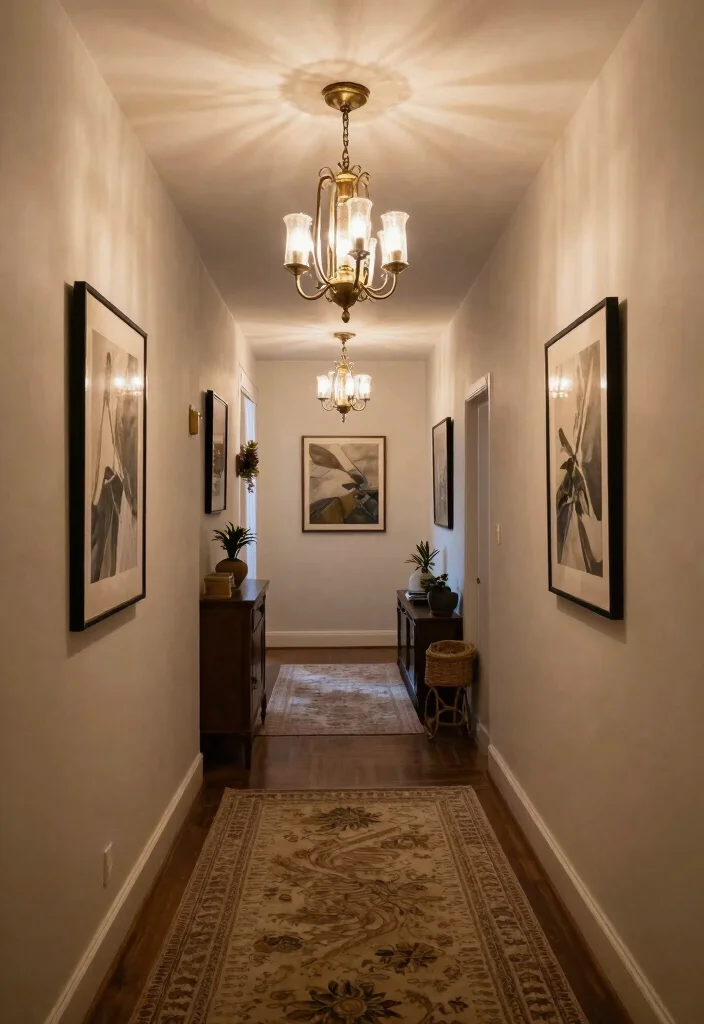 10 Hallway Lighting Ideas for Dark and Awkward Spaces 10. Layered Lighting Techniques 0
