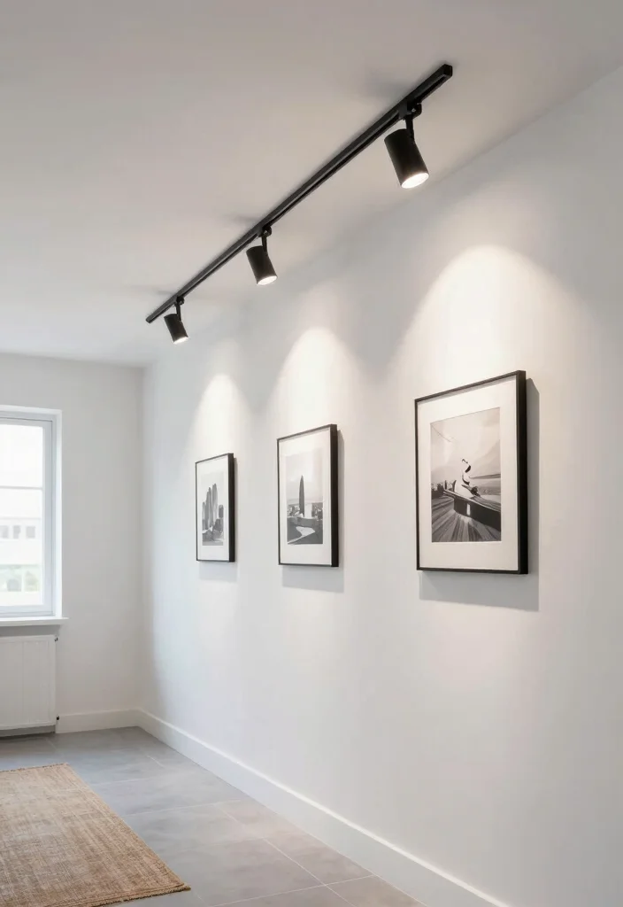 10 Hallway Lighting Ideas for Dark and Awkward Spaces 2. Track Lighting Trends 0