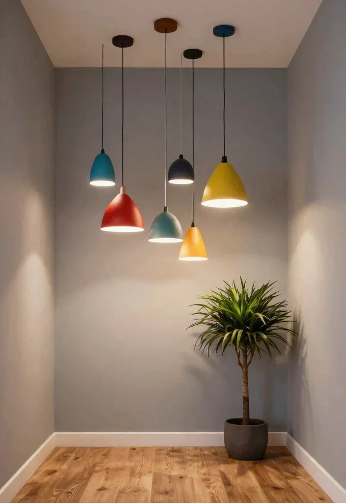 10 Hallway Lighting Ideas for Dark and Awkward Spaces 3. Pendant Perfection 0