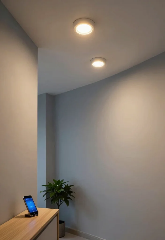 10 Hallway Lighting Ideas for Dark and Awkward Spaces 9. Smart Lighting Solutions 0