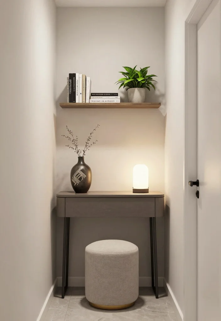 10 Long Hallway Ideas That Avoid the Tunnel Look 3. Space Saving Furniture 0