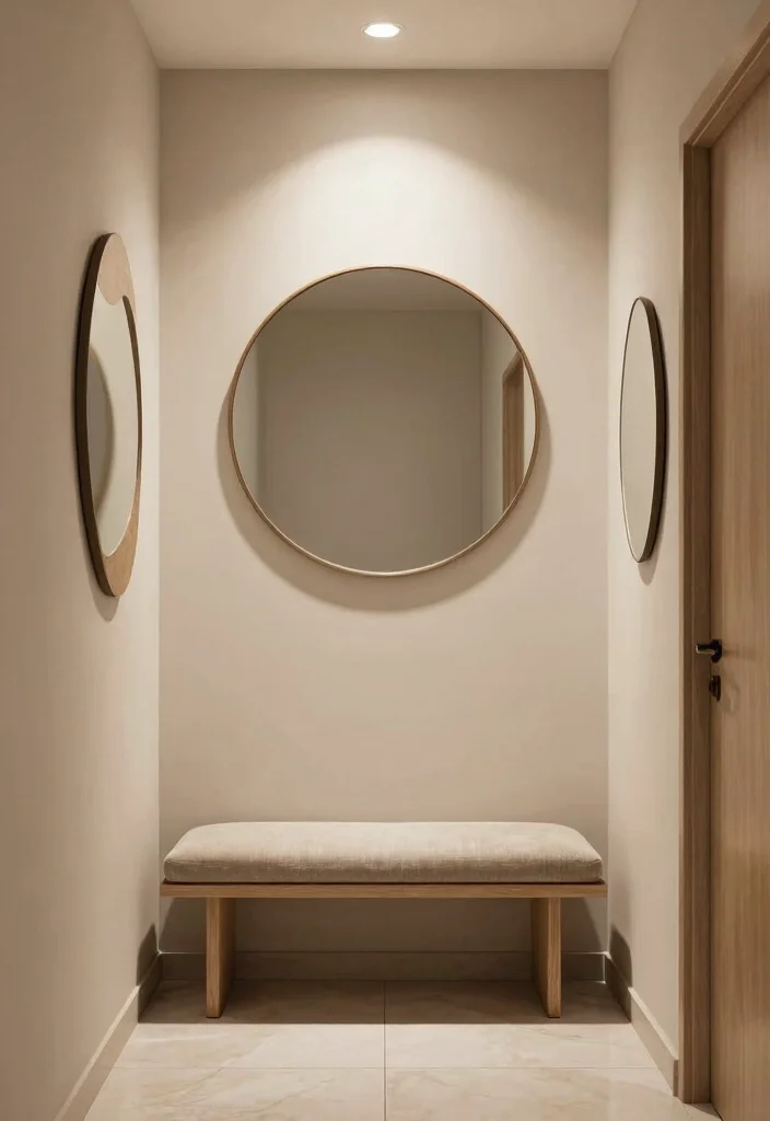 10 Long Hallway Ideas That Avoid the Tunnel Look 4. Mirrors for Illusion 0