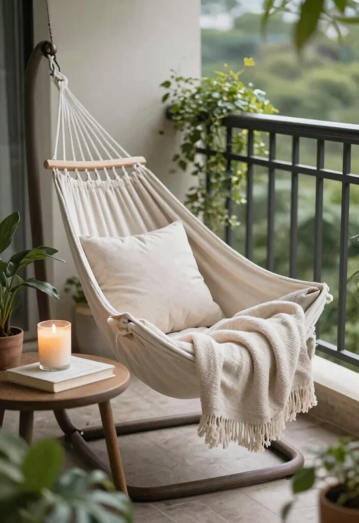 10 Small Apartment Balcony Ideas That Feel Calm and Inviting 10. Relaxation Zone 0