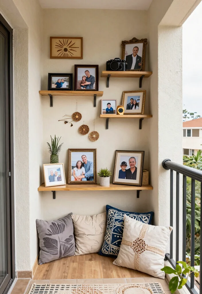 10 Small Balcony Decorating Ideas That Feel Intentional Not Crowded 9. Personal Touches 0
