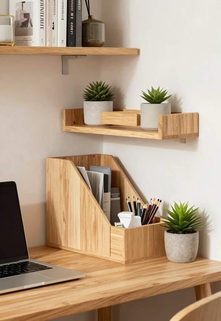 10 Small Desk Ideas That Fit Beautifully in Tight Rooms 9. Desk Accessories that Save Space Must Haves for Any Small Workspace 0