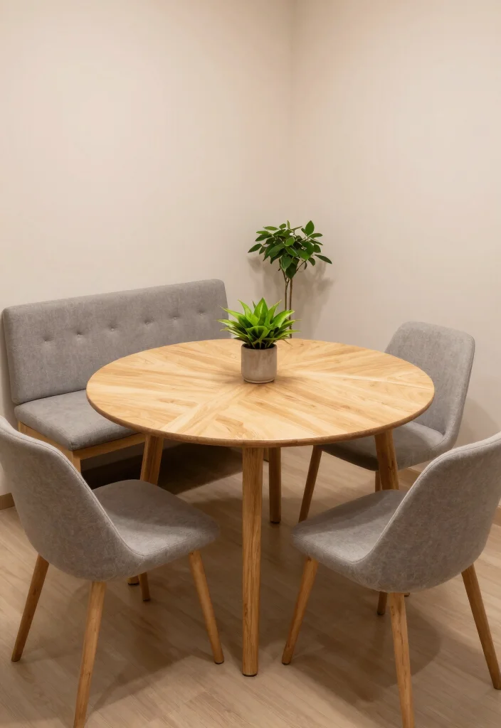 10 Small Dining Room Ideas That Feel Intimate and Inviting 5. Opt for Compact Furniture 0