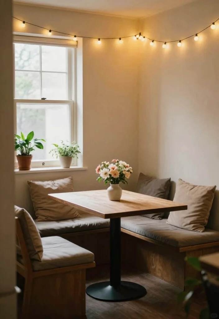 10 Small Dining Room Ideas That Feel Intimate and Inviting 8. Create a Cozy Nook 0