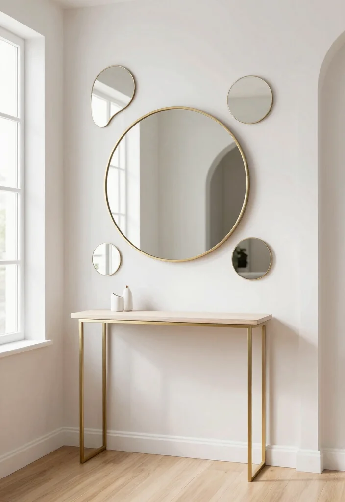 10 Small Hallway Ideas That Feel Light and Welcoming 2. Utilize Mirrors Wisely 0