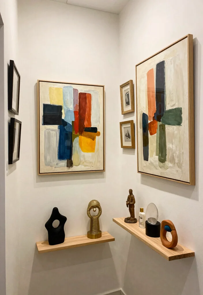 10 Small Hallway Ideas That Feel Light and Welcoming 8. Artful Accents 0