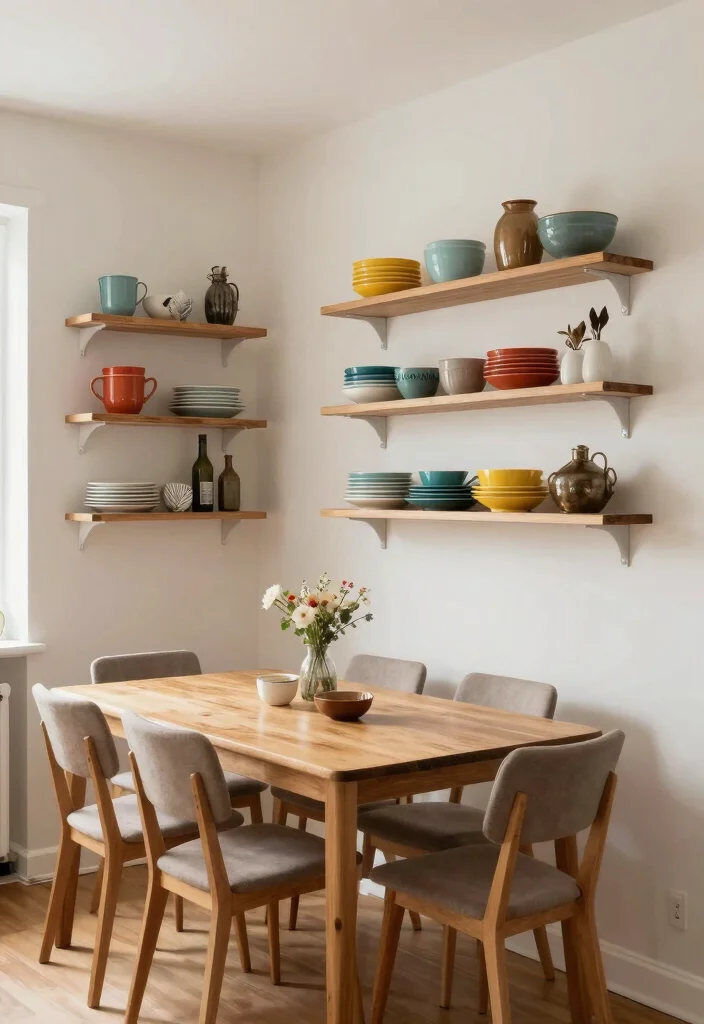 10 Tiny Dining Room Ideas for Apartments and Small Homes 5. Utilize Vertical Space 0