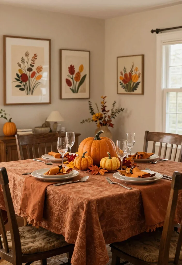 10 Tiny Dining Room Ideas for Apartments and Small Homes 9. Seasonal Decor Changes 0