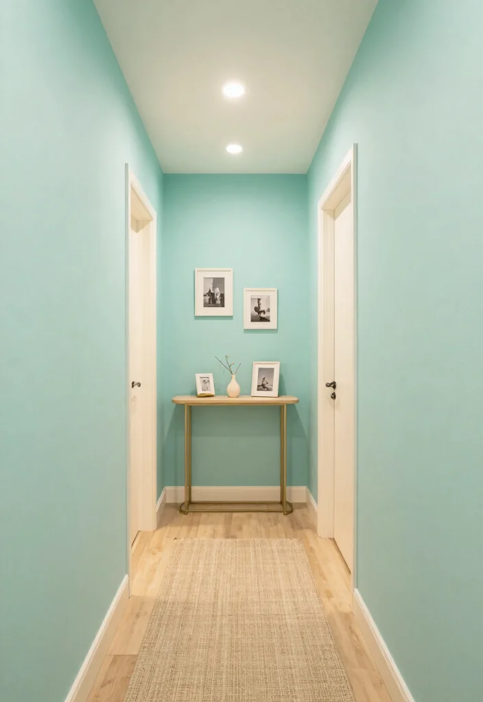 10 Upstairs Hallway Ideas with Soft Lighting and Flow 10. Soft Color Palettes 0