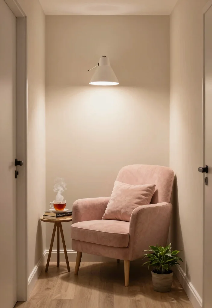 10 Upstairs Hallway Ideas with Soft Lighting and Flow 3. Cozy Nooks with Reading Lights 0