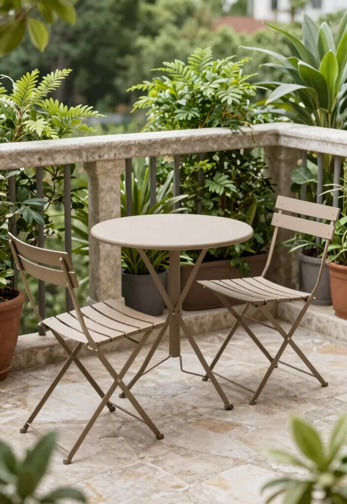 12 Balcony Decor Ideas with Textiles Plants and Soft Lighting 4. Weather Resistant Furniture 0