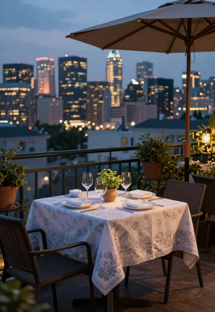 12 Balcony Ideas for Houses with Open Views and Relaxed Living 4. Outdoor Dining Experience 0