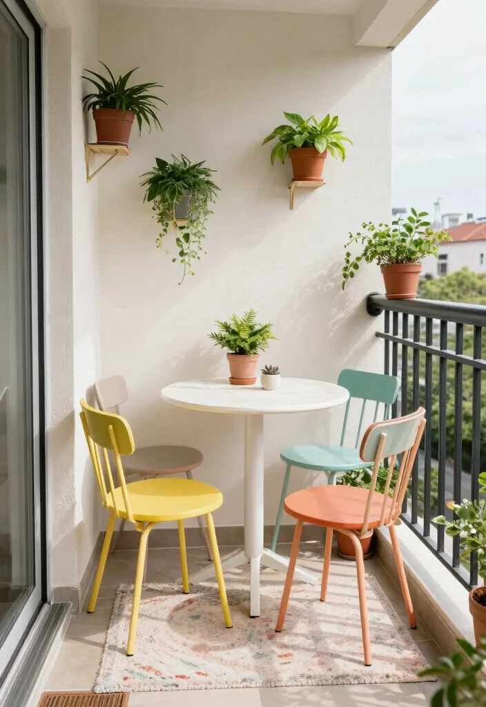 12 Balcony Ideas for Houses with Open Views and Relaxed Living 8. Small Space Solutions 0