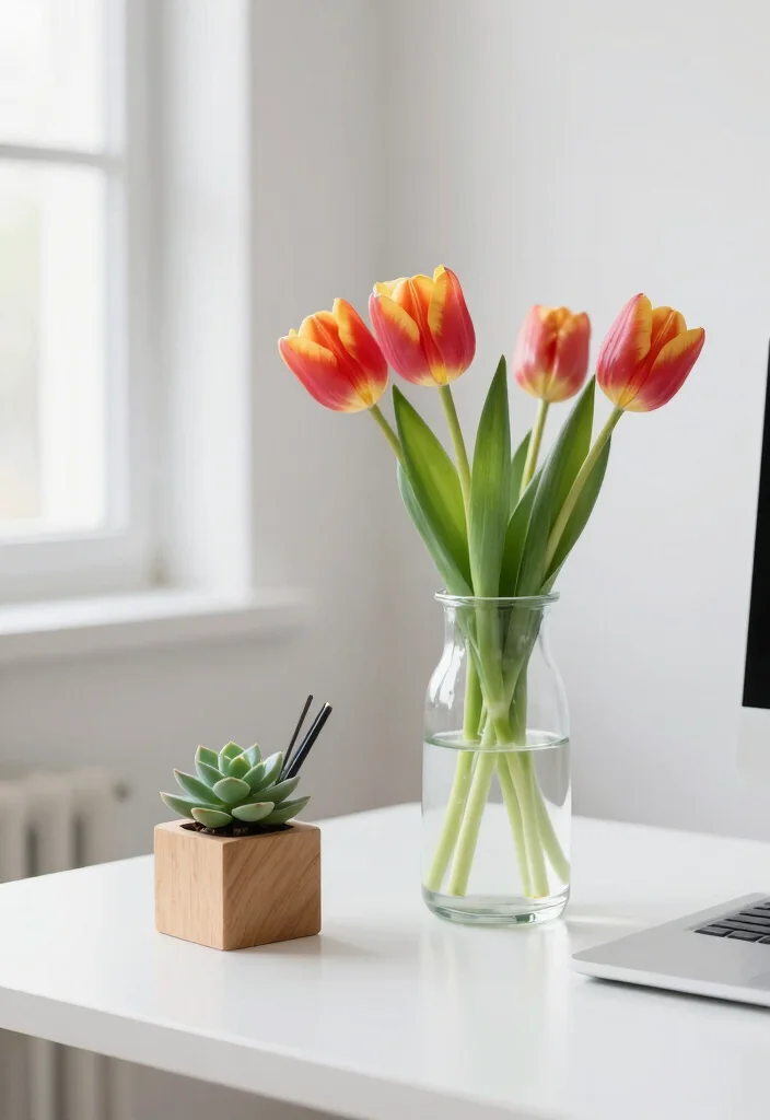 12 Desk Decoration Ideas That Feel Styled Not Busy 1. Embrace Natural Elements 0