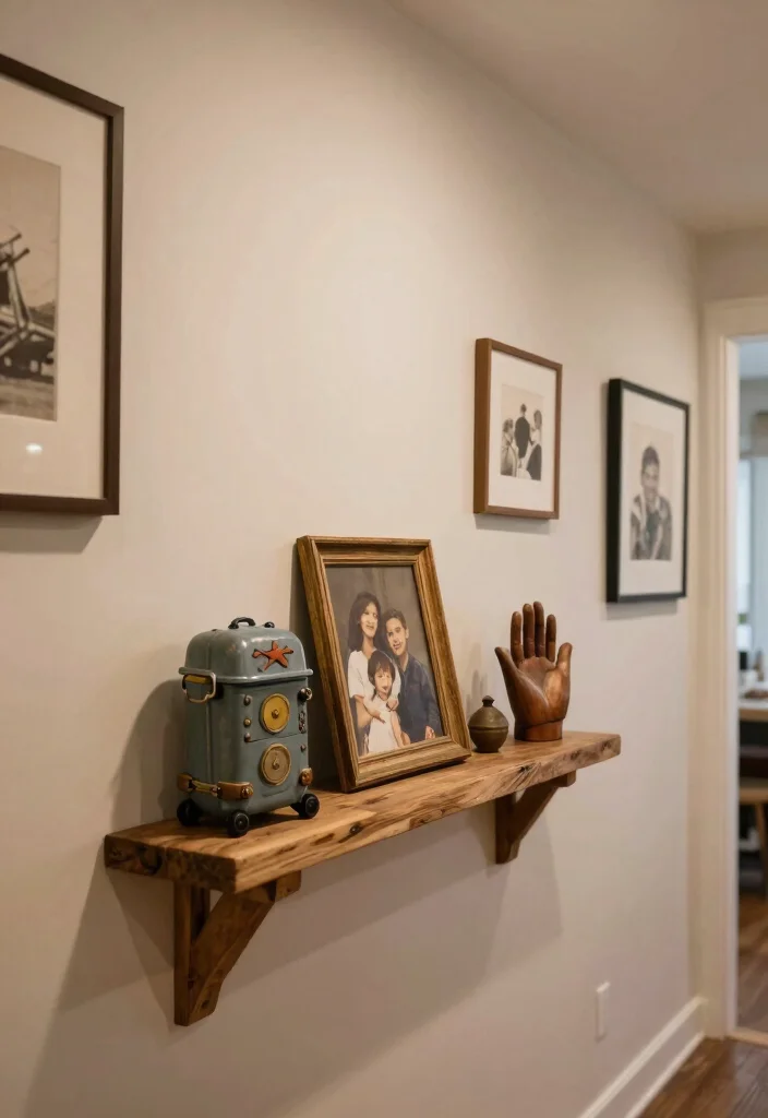 12 Hallway Decorating Ideas with Personal Touch and Calm 10. Thoughtful Symbolism 0