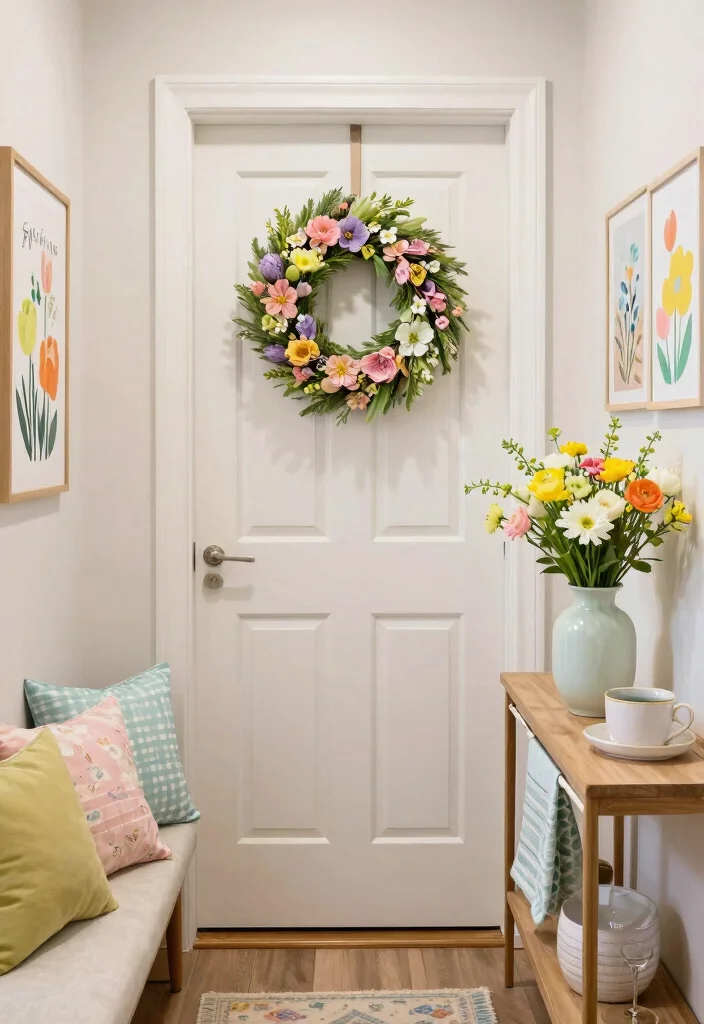 12 Hallway Decorating Ideas with Personal Touch and Calm 8. Seasonal Decor Changes 0
