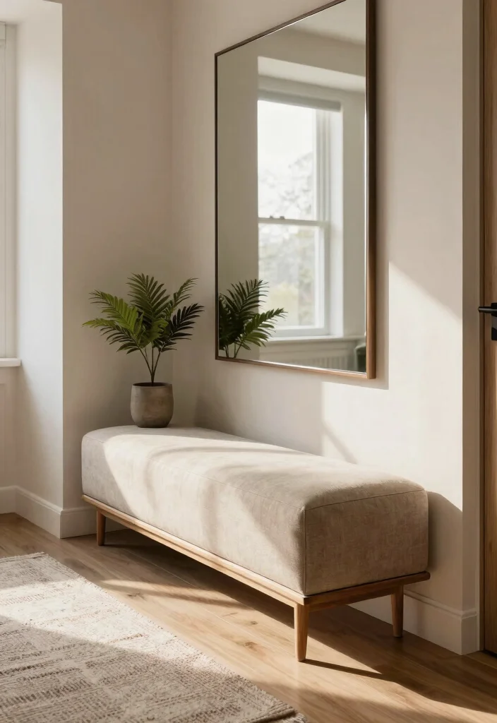 12 Hallway Storage Ideas That Hide Clutter Beautifully 2. Storage Benches for Multifunctionality 0