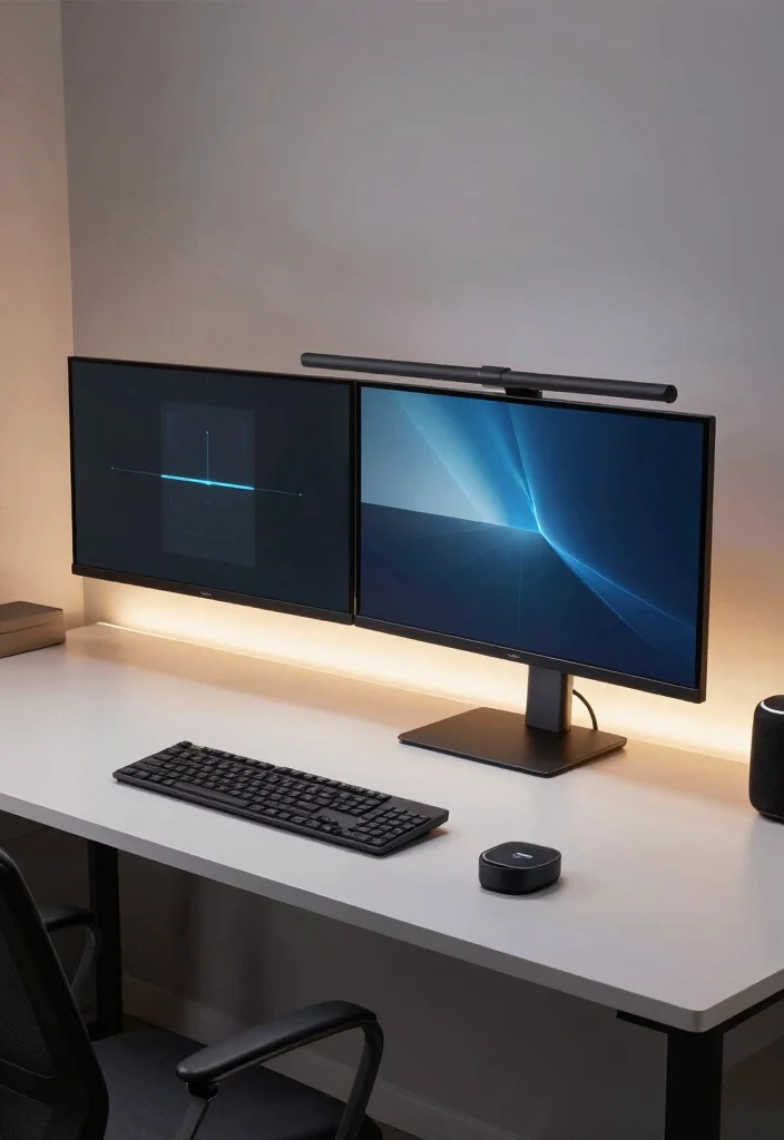 12 Home Desk Ideas for Flexible Daily Living 11. Tech Savvy Workspace 0
