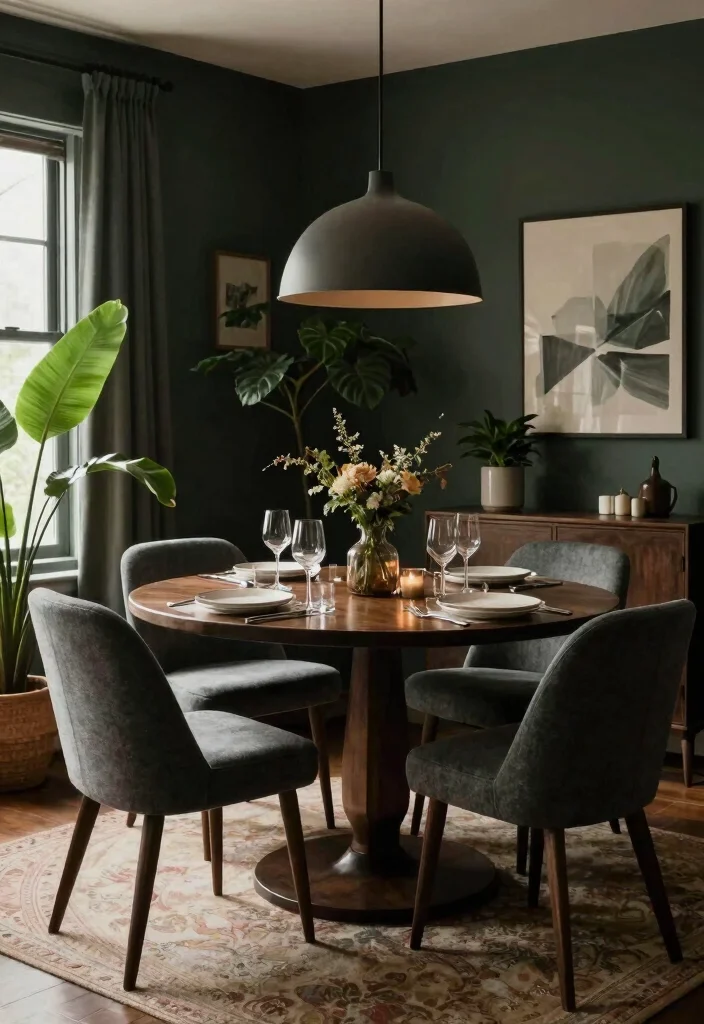 12 Moody Dining Room Ideas with Deep Cozy Tones Conclusion 0