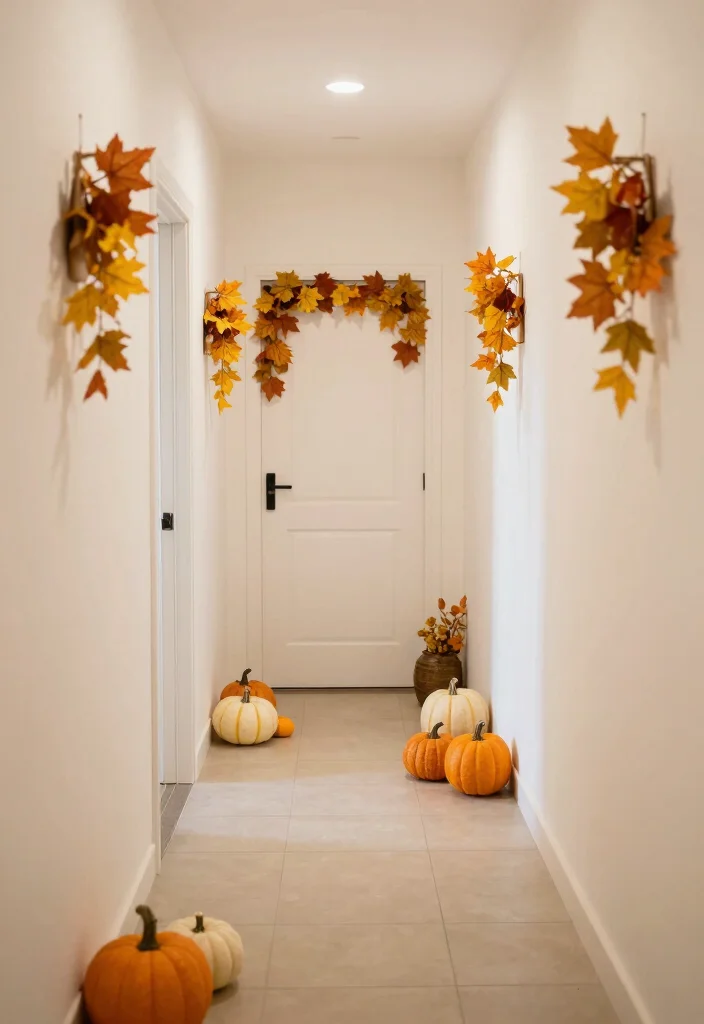 12 Narrow Hallway Ideas Styled to Feel Calm and Open 11. Seasonal Decor Changes 0