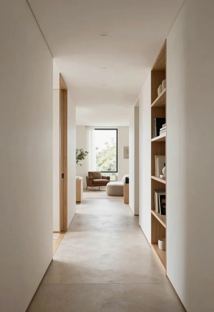 12 Narrow Hallway Ideas Styled to Feel Calm and Open 4. Open Concept Designs 0