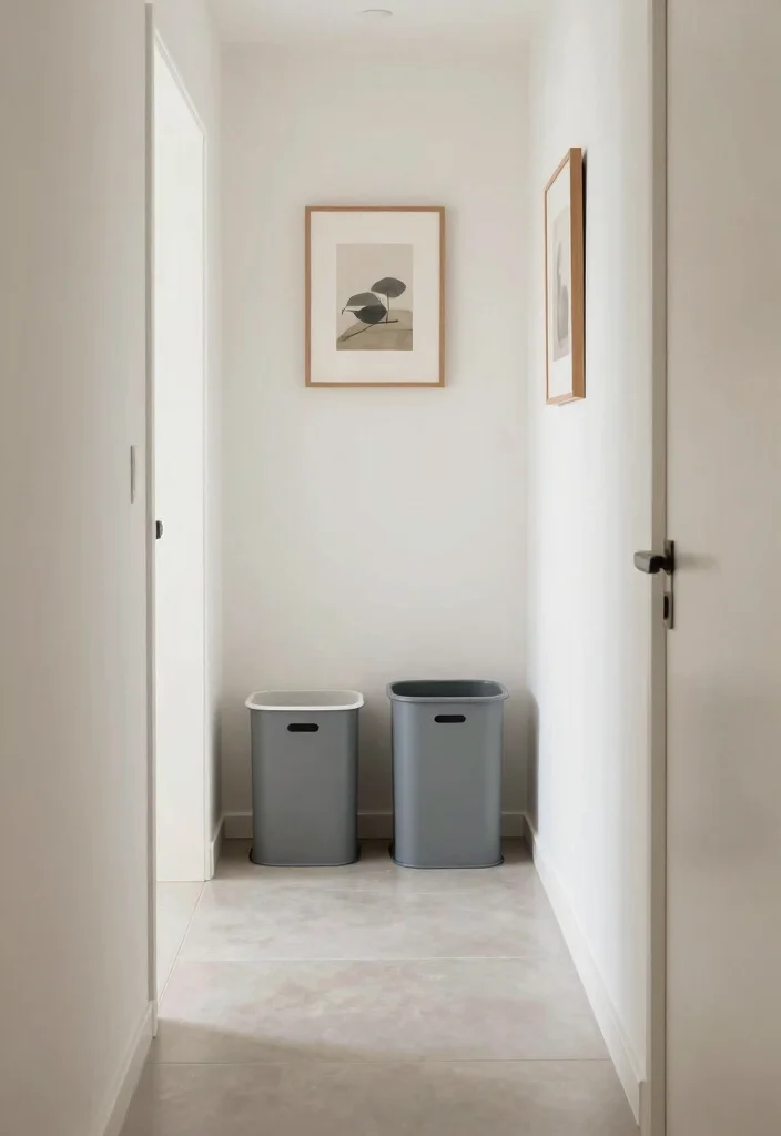 12 Narrow Hallway Ideas Styled to Feel Calm and Open 8. Decluttering for Peace 0