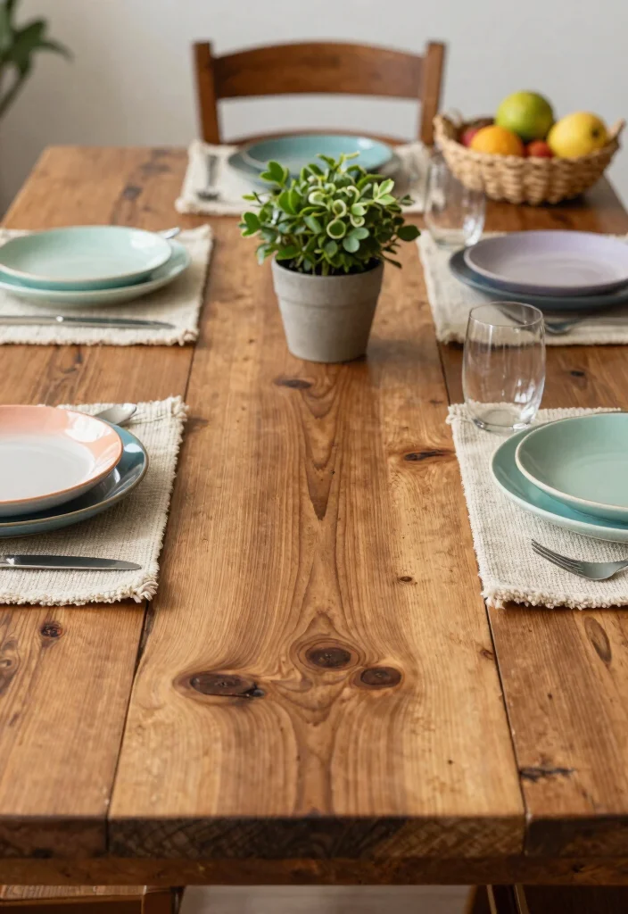 12 Sustainable Dining Room Table Ideas for Daily Use and Hosting 1. Reclaimed Wood Table 0
