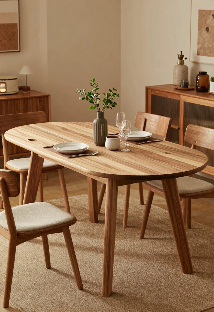 12 Sustainable Dining Room Table Ideas for Daily Use and Hosting 10. Eco Conscious Brands 0