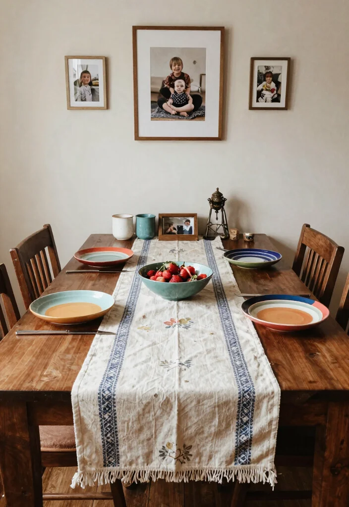 12 Sustainable Dining Room Table Ideas for Daily Use and Hosting 11. Personal Touches 0