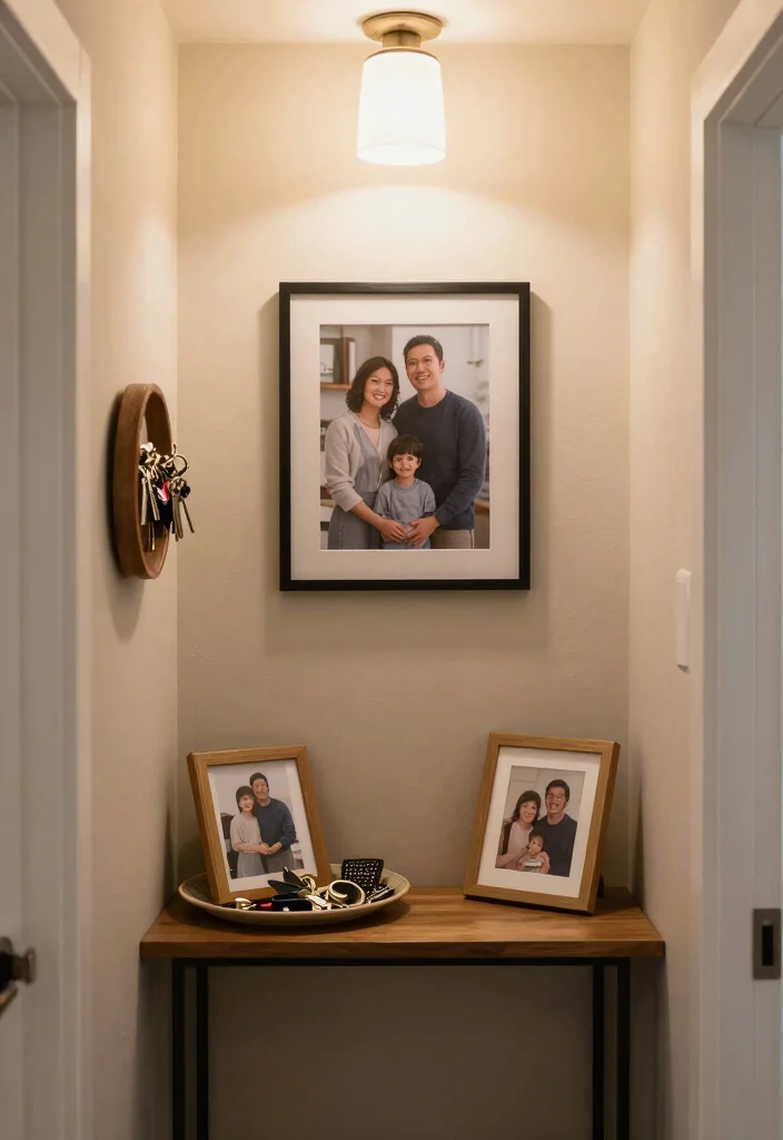 12 Tiny Hallway Ideas That Feel Intentional and Styled 12. Personal Touches That Reflect You 0