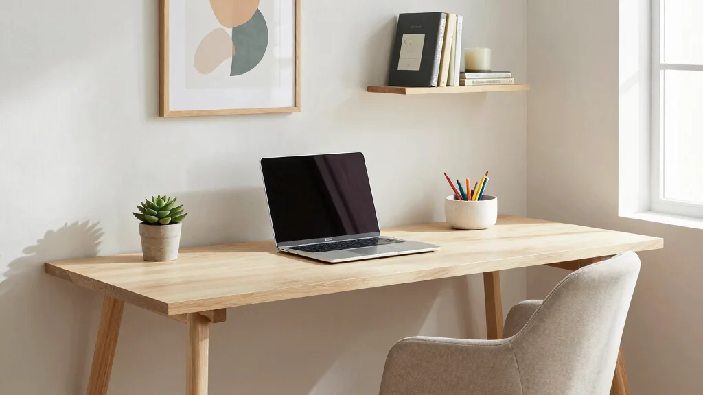 12 Work Desk Ideas That Feel Comfortable and Uncluttered