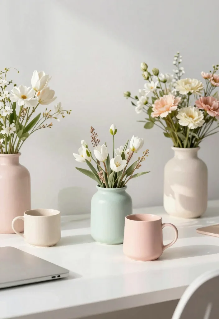 14 Aesthetic Desk Ideas for Calm Everyday Productivity 14. Seasonal Decor Changes 0